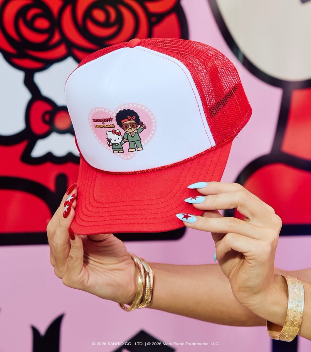 No cabe duda que Kitty White es un icono en todos lados, ya que formará  parte del Romantic Tour Pop-Up meet and greet de #BrunoMars en Las Vegas. 🙀🙀🙀