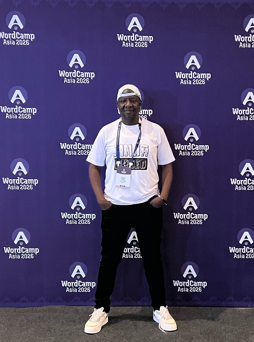 SteveUG's tweet image. Contributor day at #WordCampAsia 2026 done. Met in person, people I only heard of, people that have contributed to my growth, people that have supported the ecosystem including the under represented.

We are one #WordPress family. 

I am a proud member of @ictteachersug