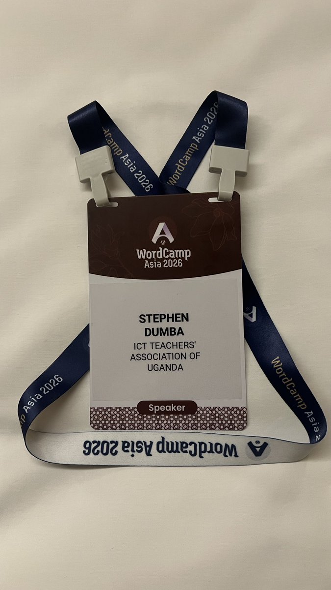 SteveUG's tweet image. Contributor day at #WordCampAsia 2026 done. Met in person, people I only heard of, people that have contributed to my growth, people that have supported the ecosystem including the under represented.

We are one #WordPress family. 

I am a proud member of @ictteachersug