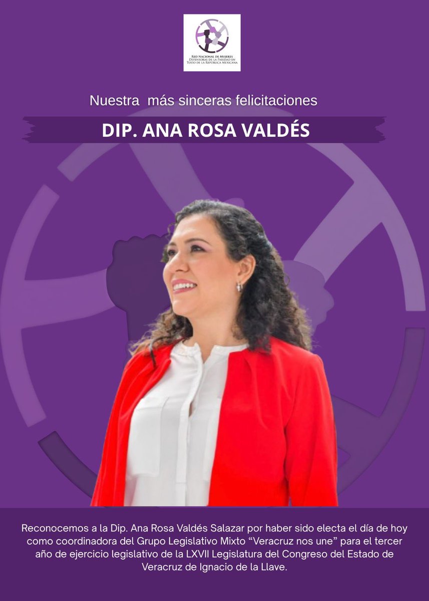 Capítulo Veracruz_Red Nacional MD Paridad en Todo tweet media