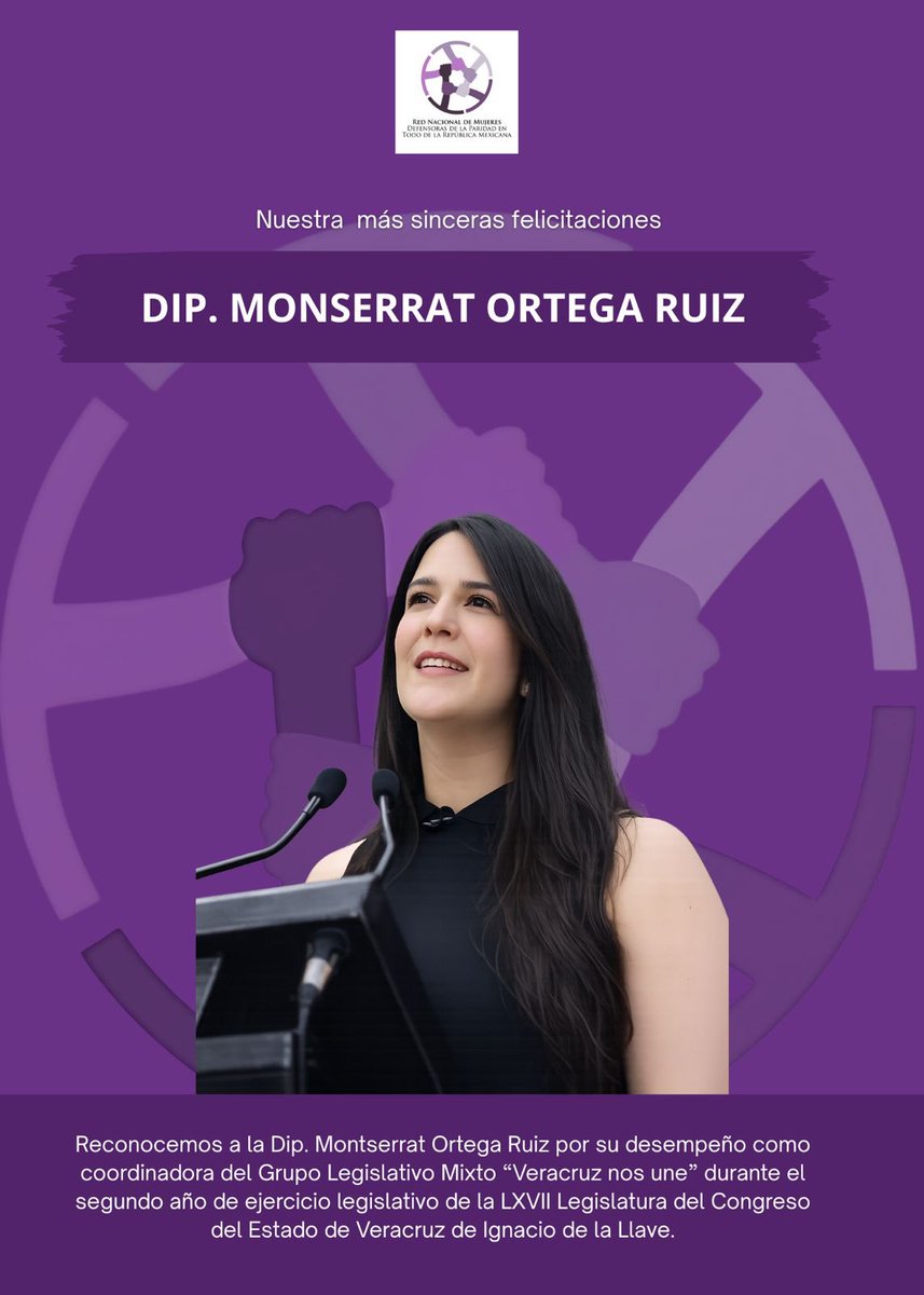 Capítulo Veracruz_Red Nacional MD Paridad en Todo tweet media