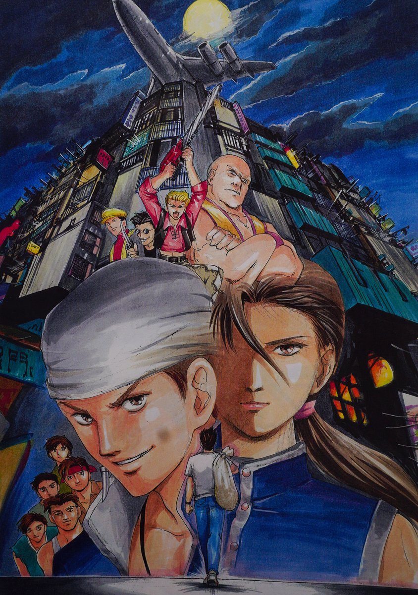 hypercombogamer's tweet image. Shenmue Concept Art by Kenji Miyawaki

#Shenmue #SEGA #GameDev