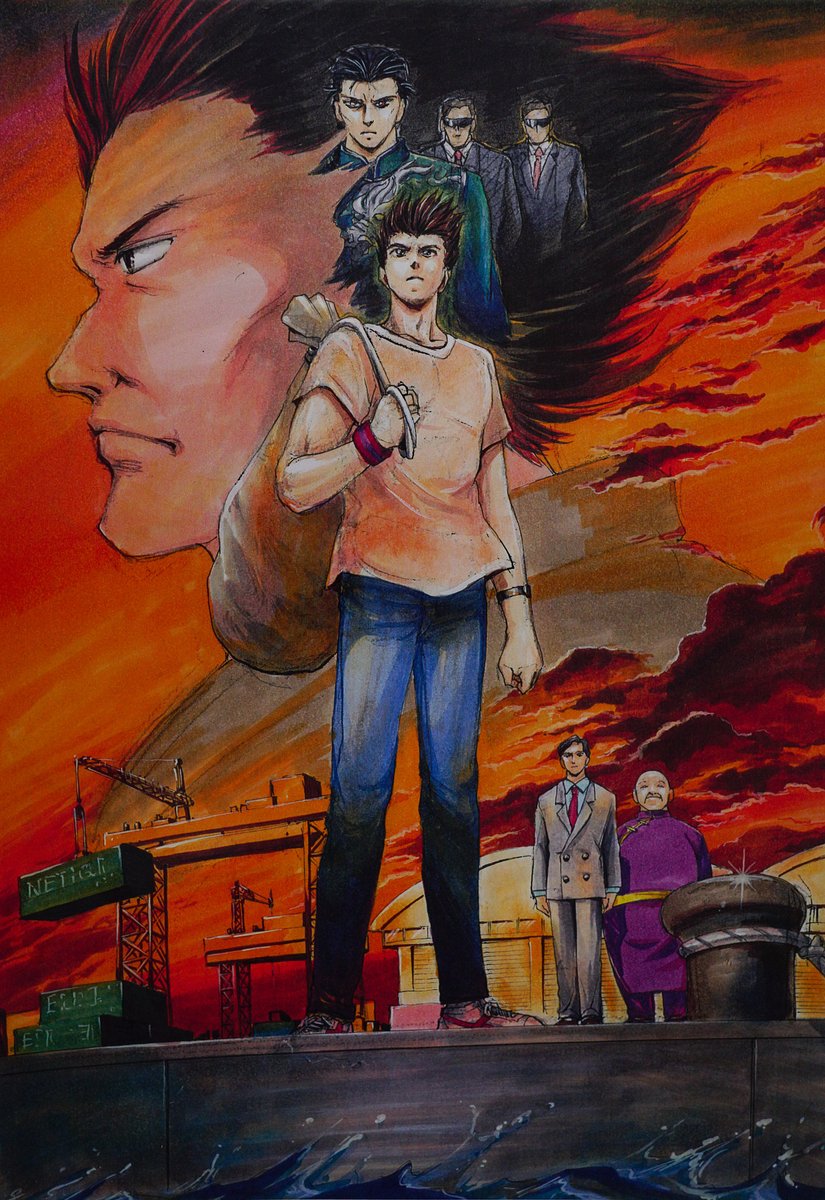 hypercombogamer's tweet image. Shenmue Concept Art by Kenji Miyawaki

#Shenmue #SEGA #GameDev