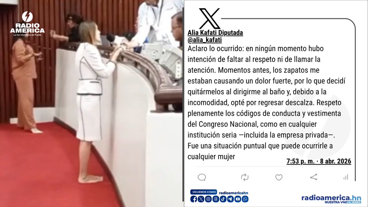 Radio América HN tweet media
