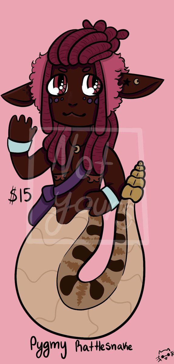 Ball_piit's tweet photo. I made a batch of Chibi naga adopts!!

All are open for $15 each
Payment through cashapp or PayPal

By buying these adopts you:
- Gain all rights to the characters
- Cannot use them for ai purposes https://t.co/BEWcSCnik8