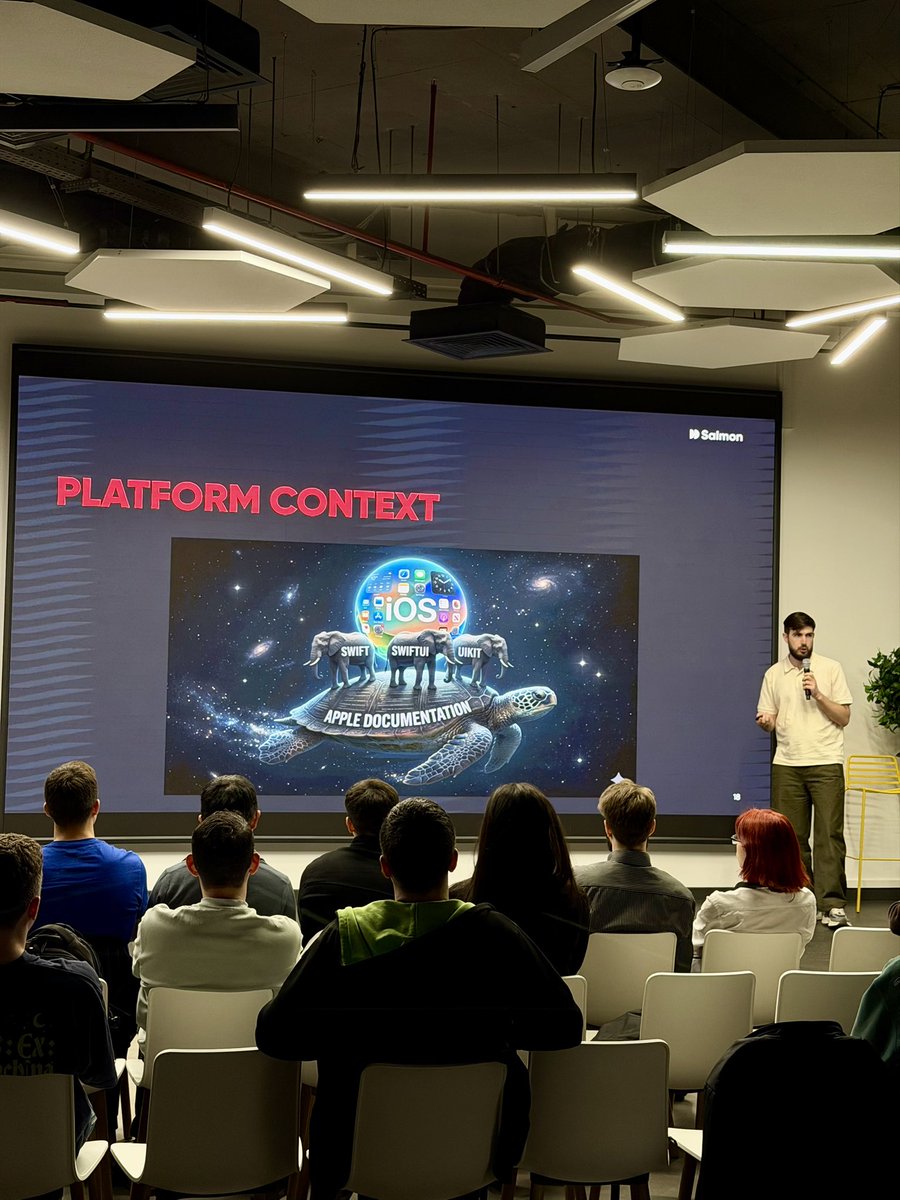 iosartem's tweet photo. I did it! Just gave a talk about agentic coding. Thanks to everyone who came, and special thanks to the organizers
@drugoi_dev 😉 https://t.co/haNDqYAwQq
