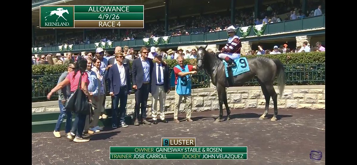 Gary_McIntyre56's tweet image. How about @tomleachKY giving out a 9/2 odds winner @keeneland and it wasn’t close #LUSTER…@Gainesway