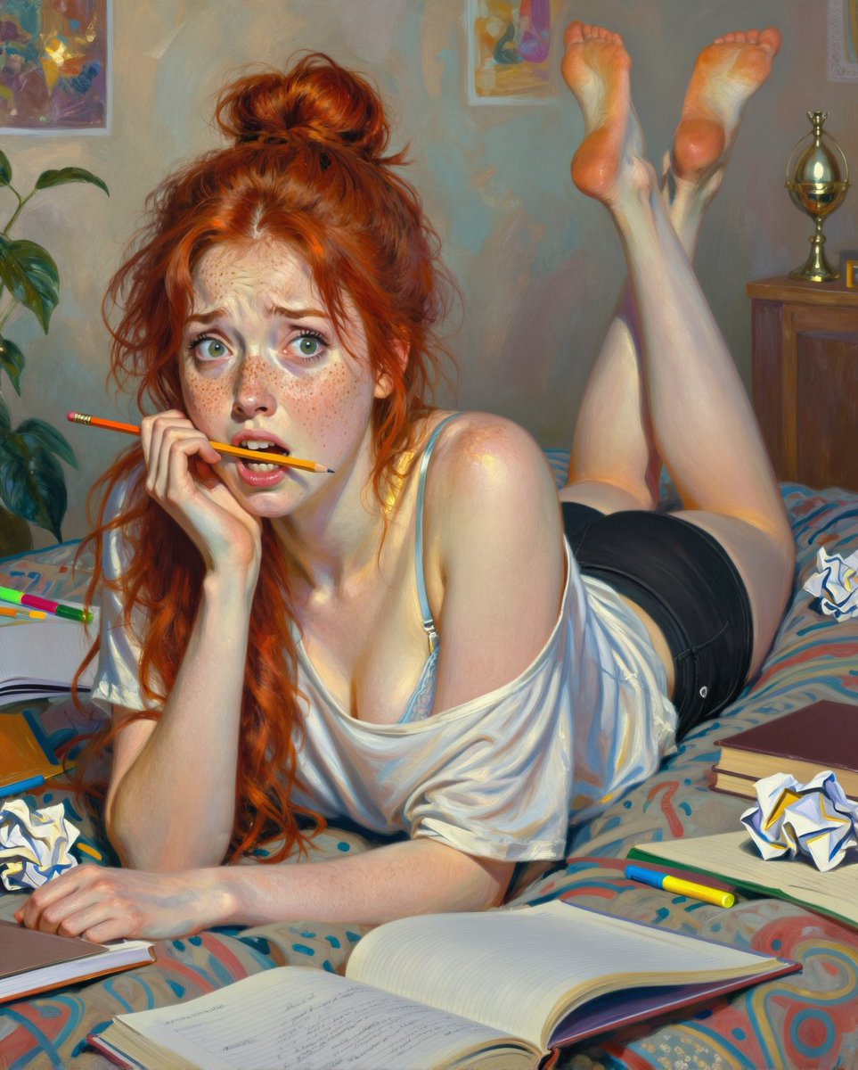 NayaVerseee's tweet image. Prompt share : Too Much to Hold

I tried to keep everything together…
but even my thoughts started slipping through my fingers.

Prompt in alt