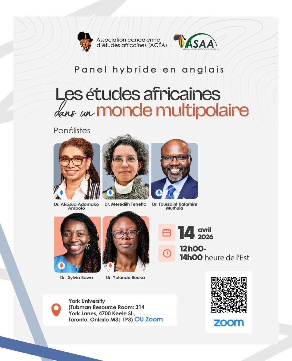 Canadian Association of African Studies / ACÉA tweet media