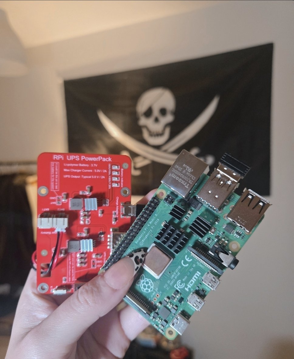 pretty good deal on this raspberry pi + ups pack

>cyberdeck arc begins