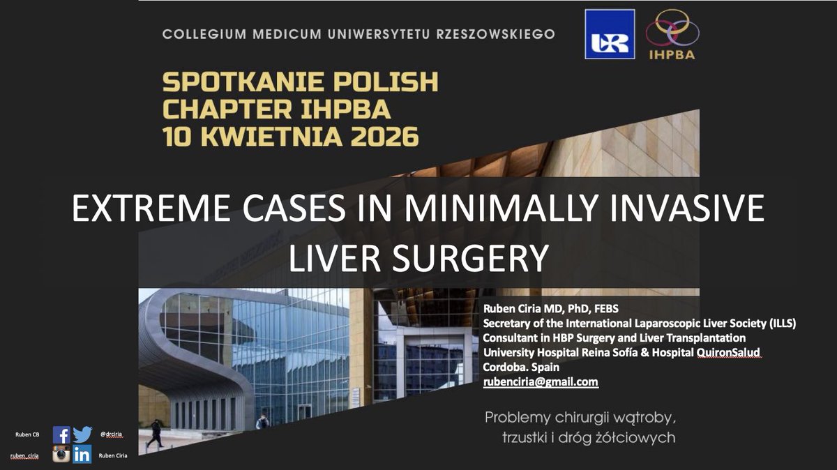 drciria's tweet image. Ready 4tmrrw💪🏻
@saludand @HUReinaSofia @aechbp  @juliomayol @aecirujanos @quironsalud #SoMe4Surgery #SoMe4HPB @santiazagra @IHPBA @smoralesconde @asacirujanos @JHawksworthMD @Giammatwit @LopezBenS @Abuhilal9Abu @cdopazo1 @EAHPBA @Serrablohpb 
@cordobabn @hospital_hvn @CEIHPBA