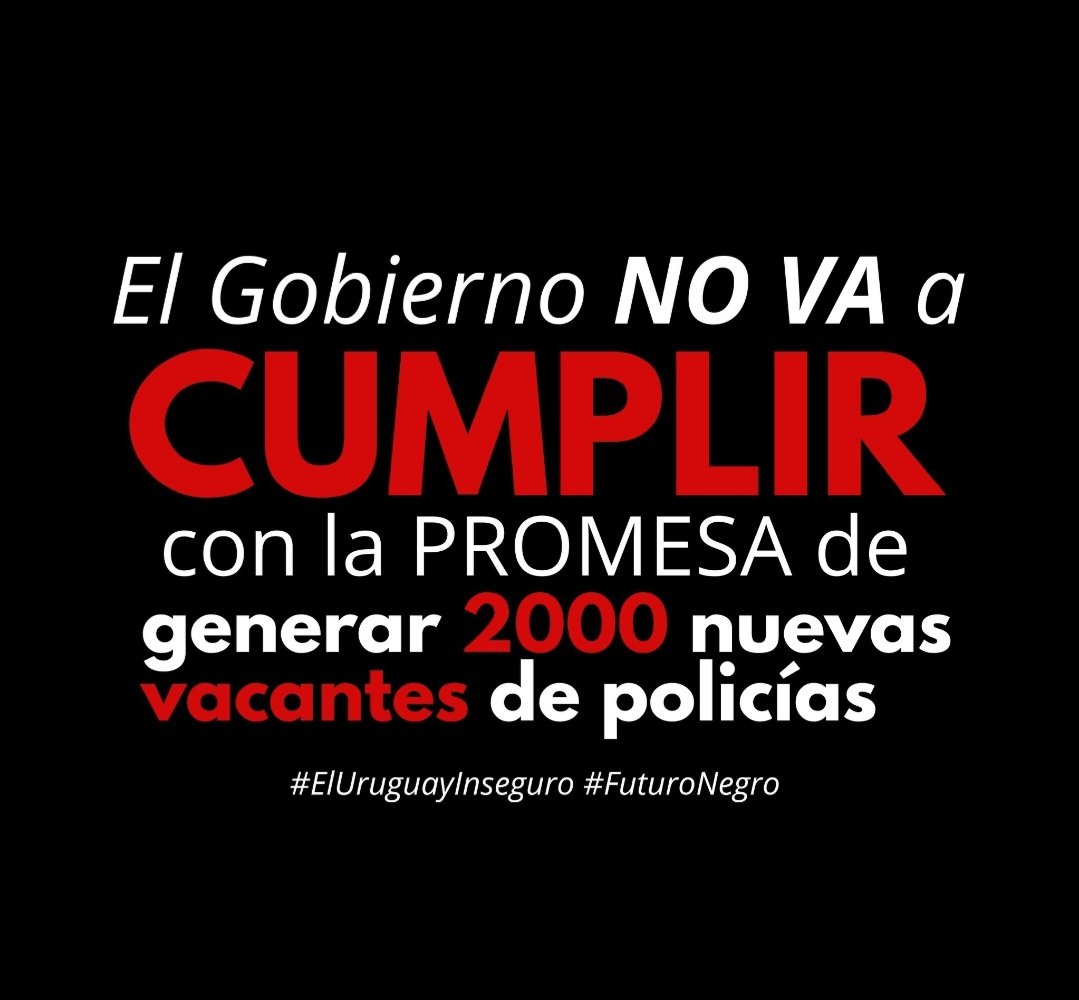 Te vendieron una mentira.
No compres más!!!
#FuturoNegro #ElUruguayInseguro 
<a href="/PedroBordaberry/">Pedro Bordaberry</a>