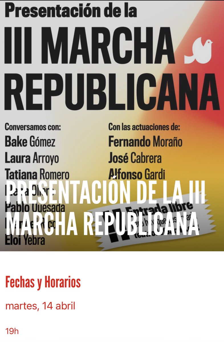 Miércoles Republicano - Comunidad de Madrid tweet media