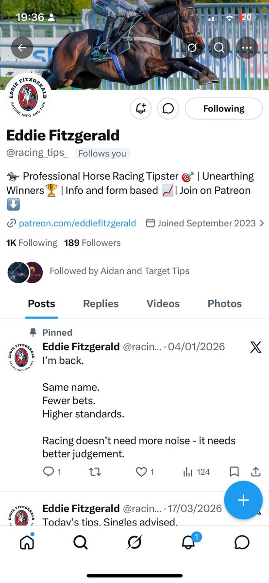 theIrishhustler's tweet photo. My friend Eddie has been hacked. DO NOT respond to any messages from him. 

@racing_tips_ 

Please share. https://t.co/8FcCGPQECp