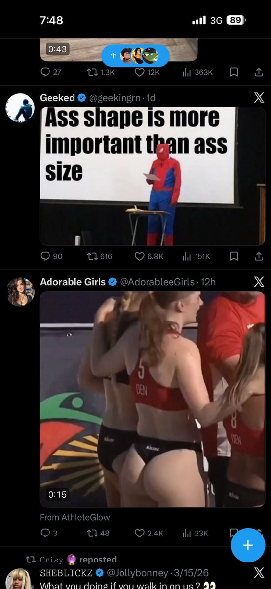 I see the algorithm doing its thing 😏