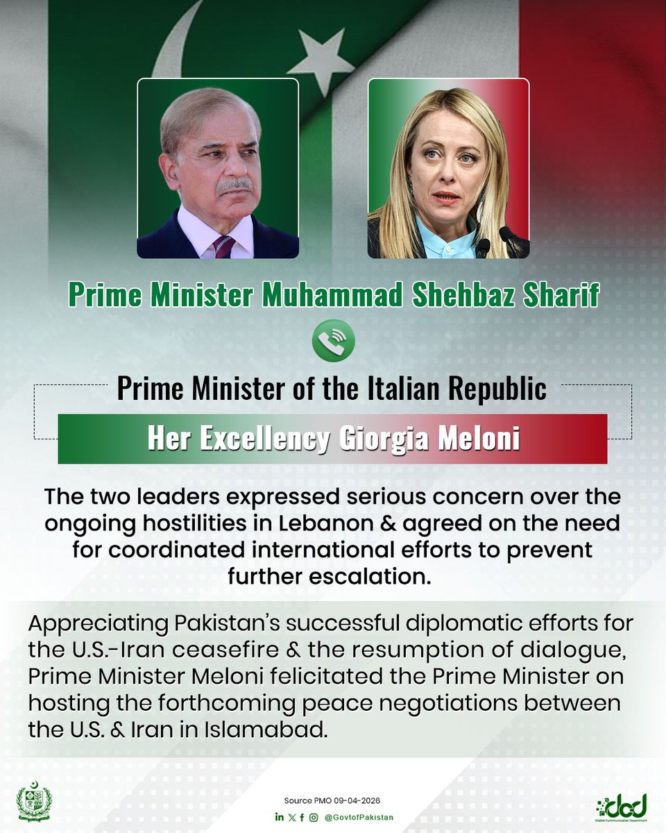 Government of Pakistan tweet media