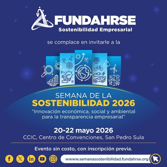 FUNDAHRSE organiza la Semana de la Sostenibilidad 2026 enfocada en innovación para la transparencia empresarial.
Nota completa 👇
acortar.link/9NqgmY

#Sostenibilidad #Innovacion #transpariencia
