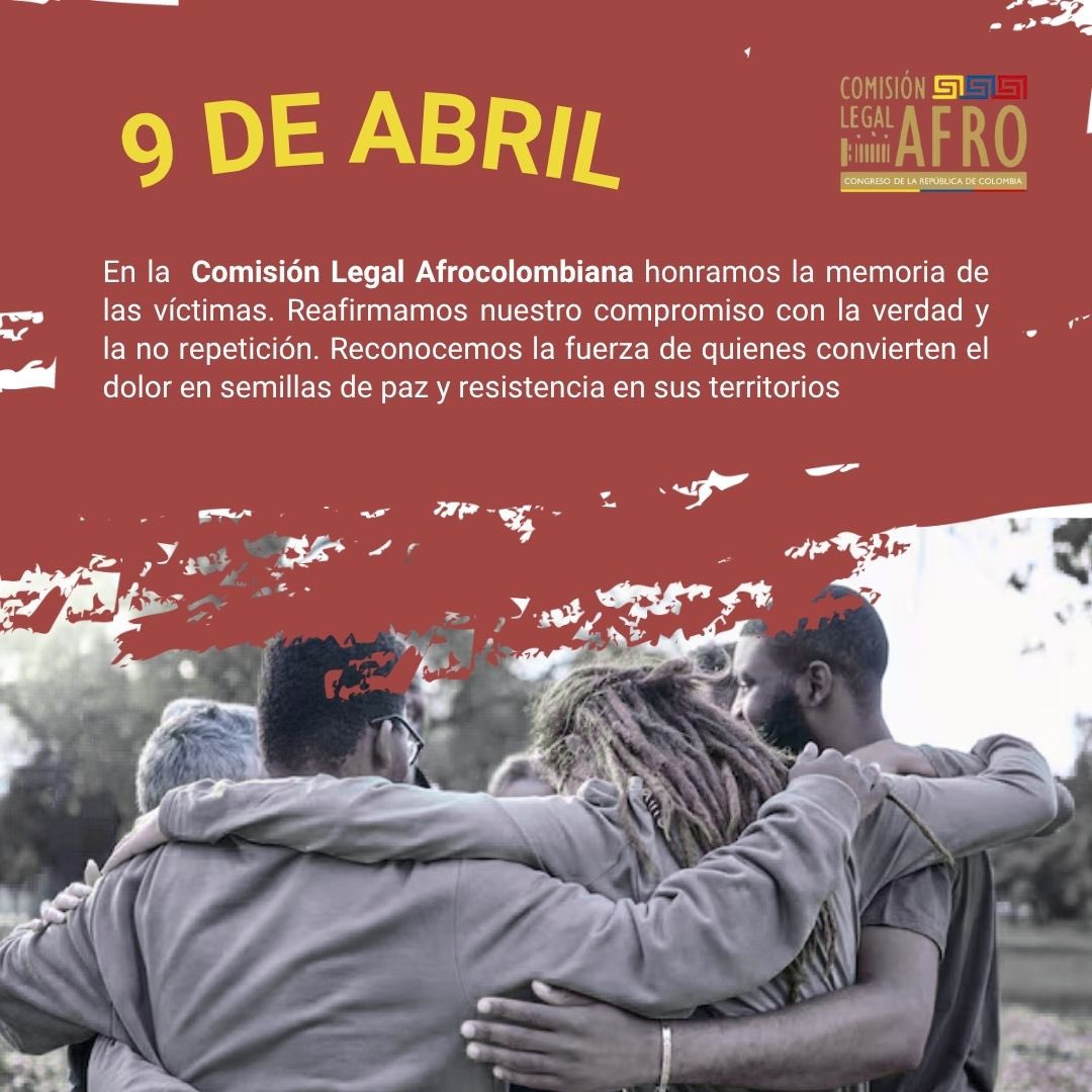 Comisión Legal Afrocolombiana tweet media