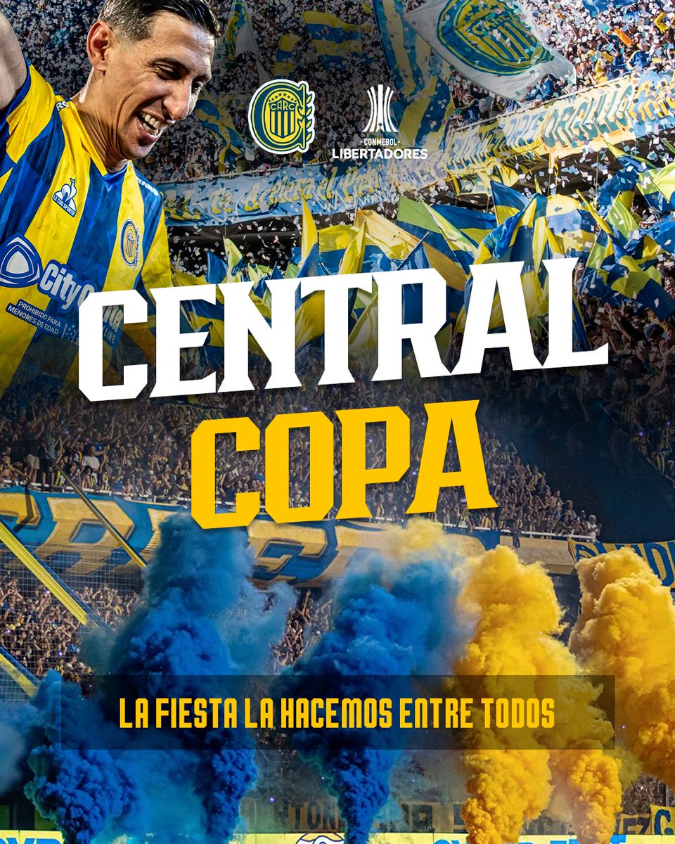 AgrupacionCA's tweet photo. ¡¡VAMOS TODOS JUNTOS!!
#CentralCopa. https://t.co/K4mfcswSiK