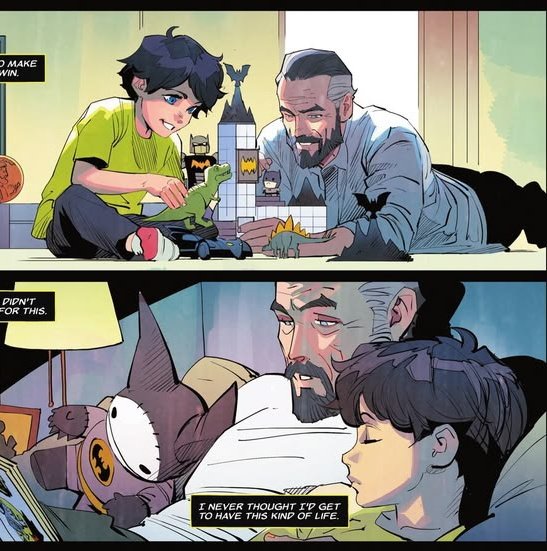 Bruce Wayne avô é uma dádiva do coração ♡