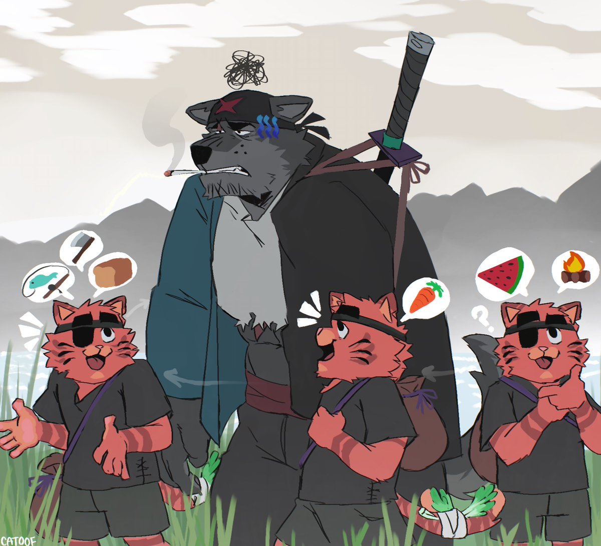 He’s quite the yapper 🫩