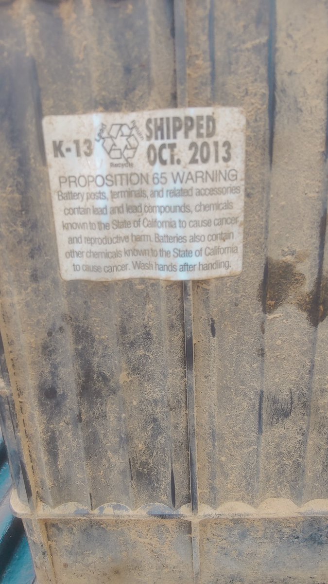 Only 13 years out of a battery? 
This is awful, they don't make anything to last anymore