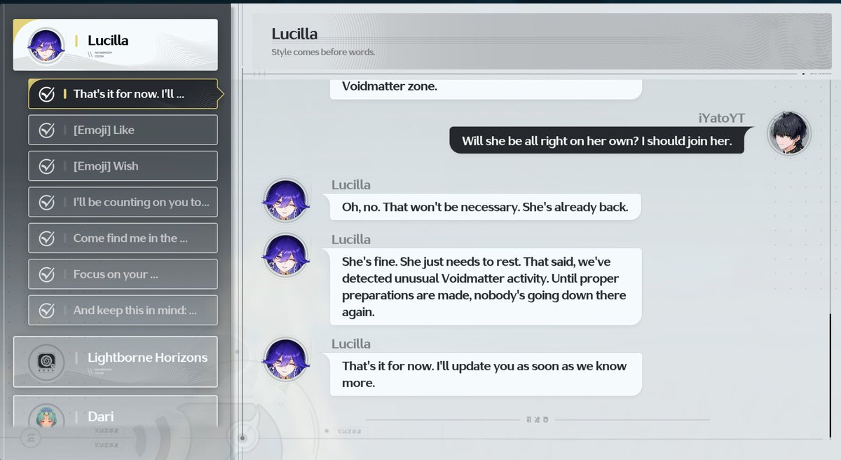 iYatoOfficial's tweet image. We can save Aemeath-90% confirmed!

I just talked with Lucilla, and she revealed that Hiyuki found traces of Aemeath.

Not only that, Lucilla said, “We may have a chance of bringing Aemeath back!” 

Hiyuki might help us in the next patch.

#WutheringWaves #Gacha