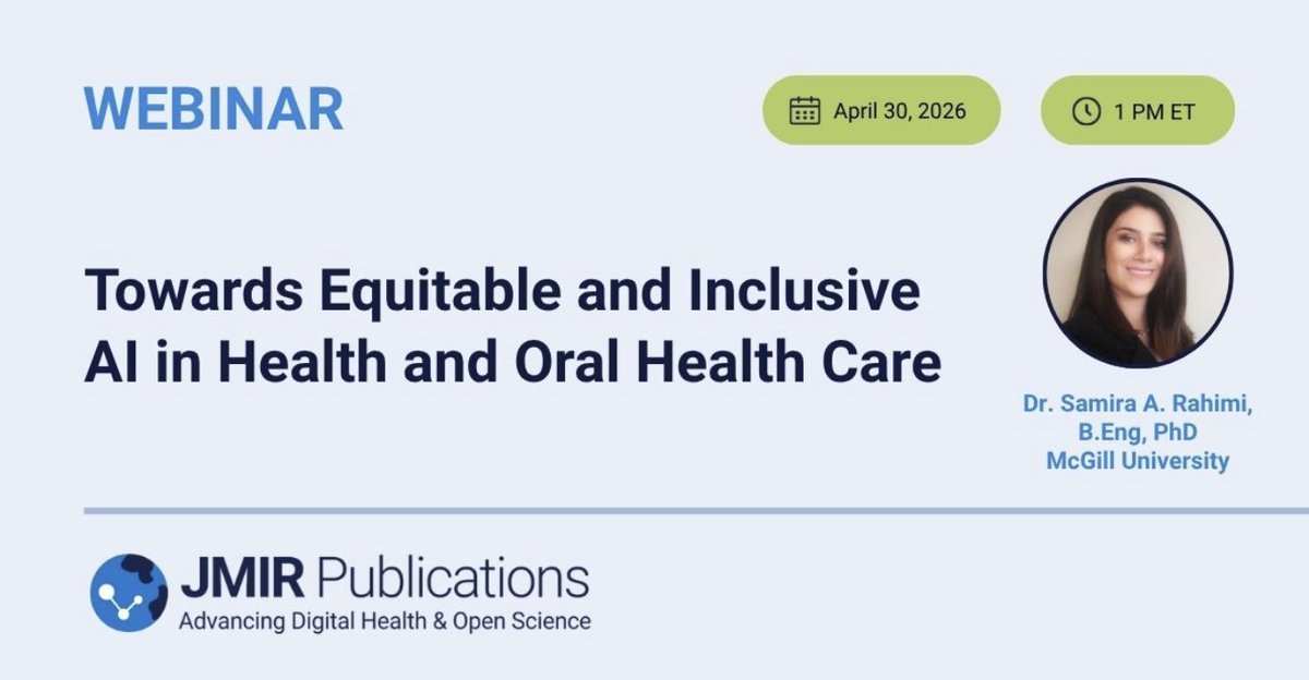 JMIR Publications tweet media