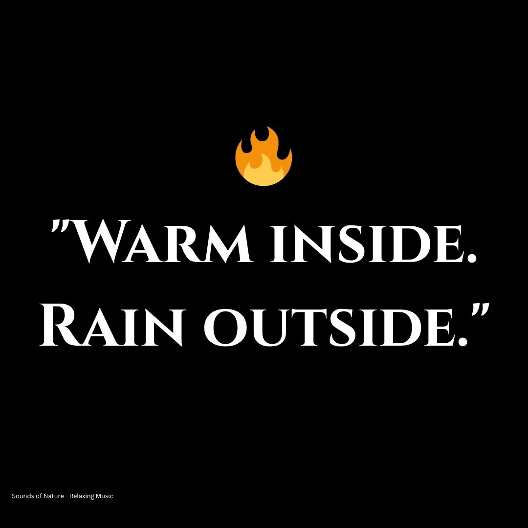SoundsOfNatur12's tweet image. 🔥
"Warm inside. Rain outside."
#fireplace #rain #relax #sounds_of_nature_relaxing_music