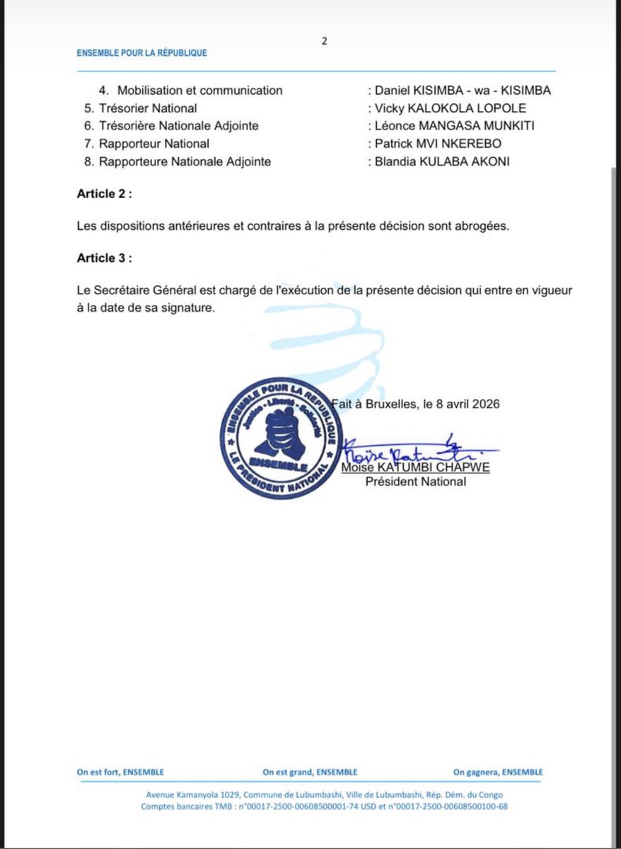 Cynthia Katanga,MBA tweet media