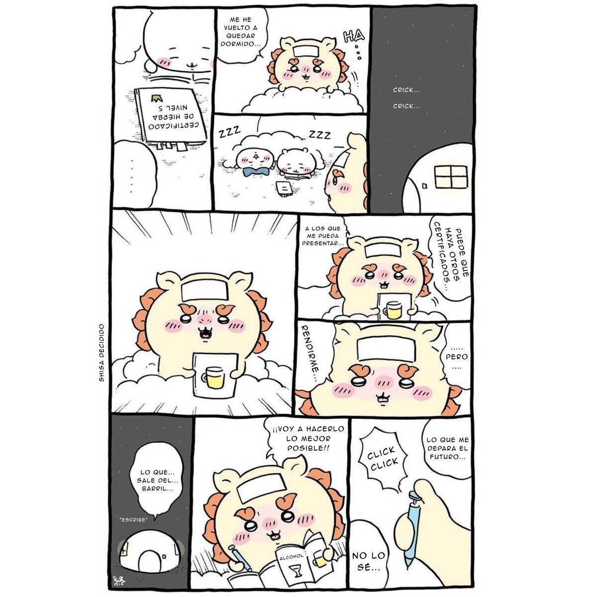 Chiikawa en español tweet media