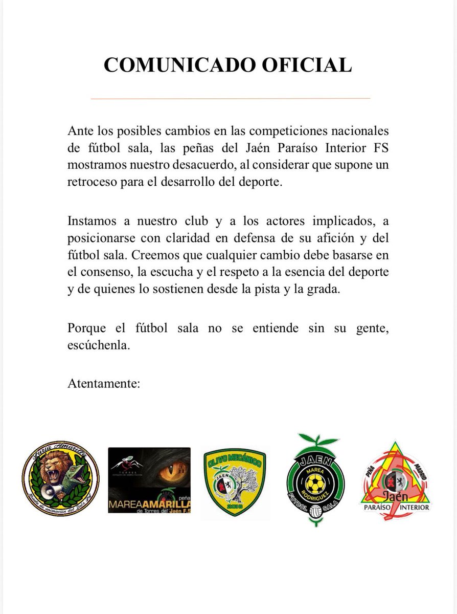 furiaamarilla23's tweet photo. 🚨COMUNICADO OFICIAL🚨 https://t.co/d9Q607D9GQ