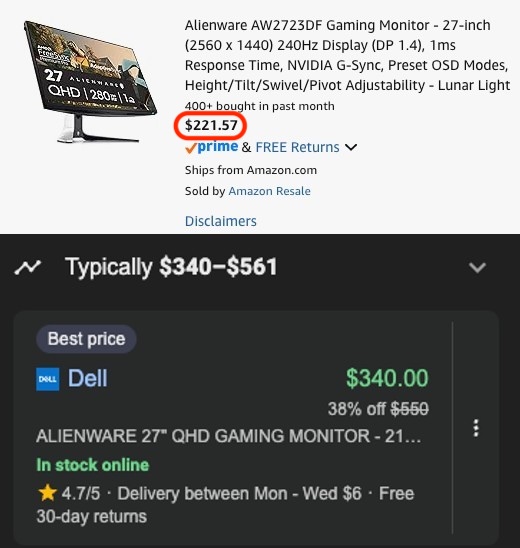 Price Errors tweet media