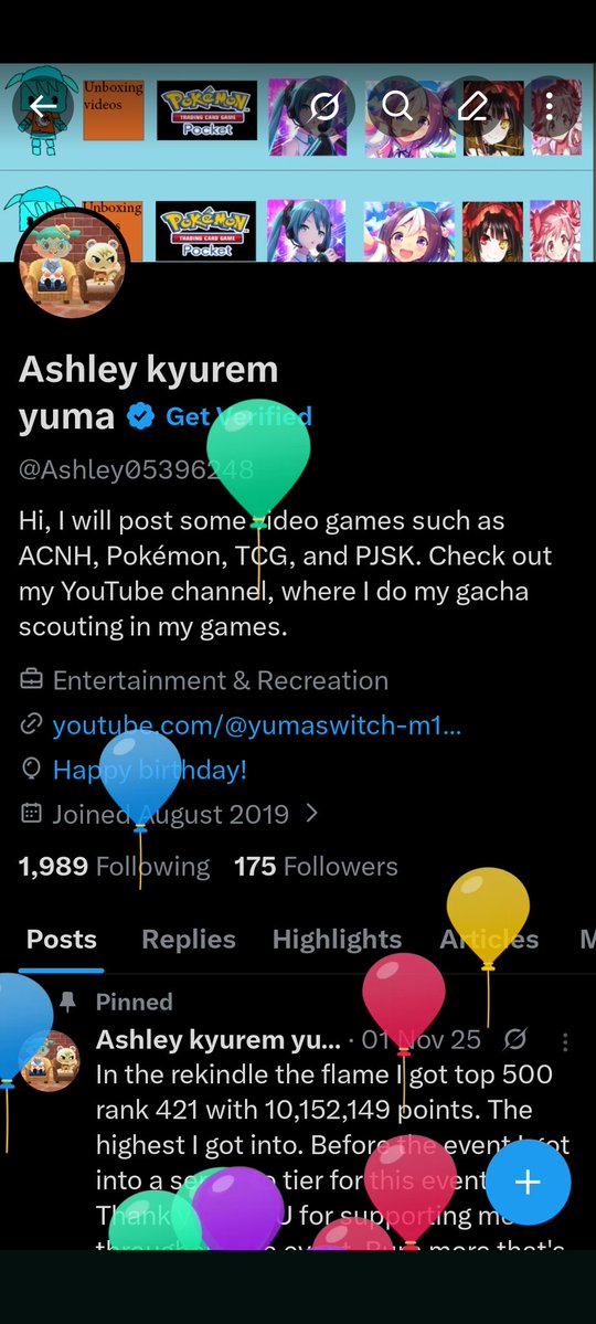 It's my birthday today 🎁🎉🥳💝