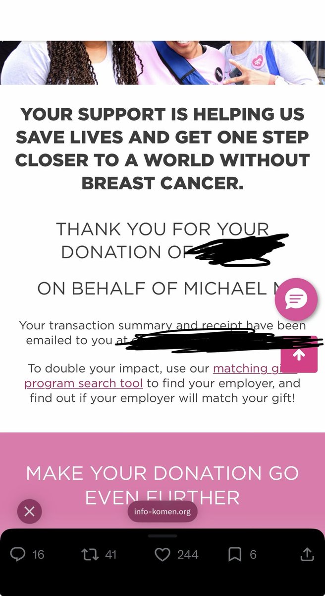 Squeeze13's tweet photo. @colin_gladman @Mike_M907 Done! Ain’t much but did what I could! Prayers for her and the family! 🙏 https://t.co/pIQ68v3wwm