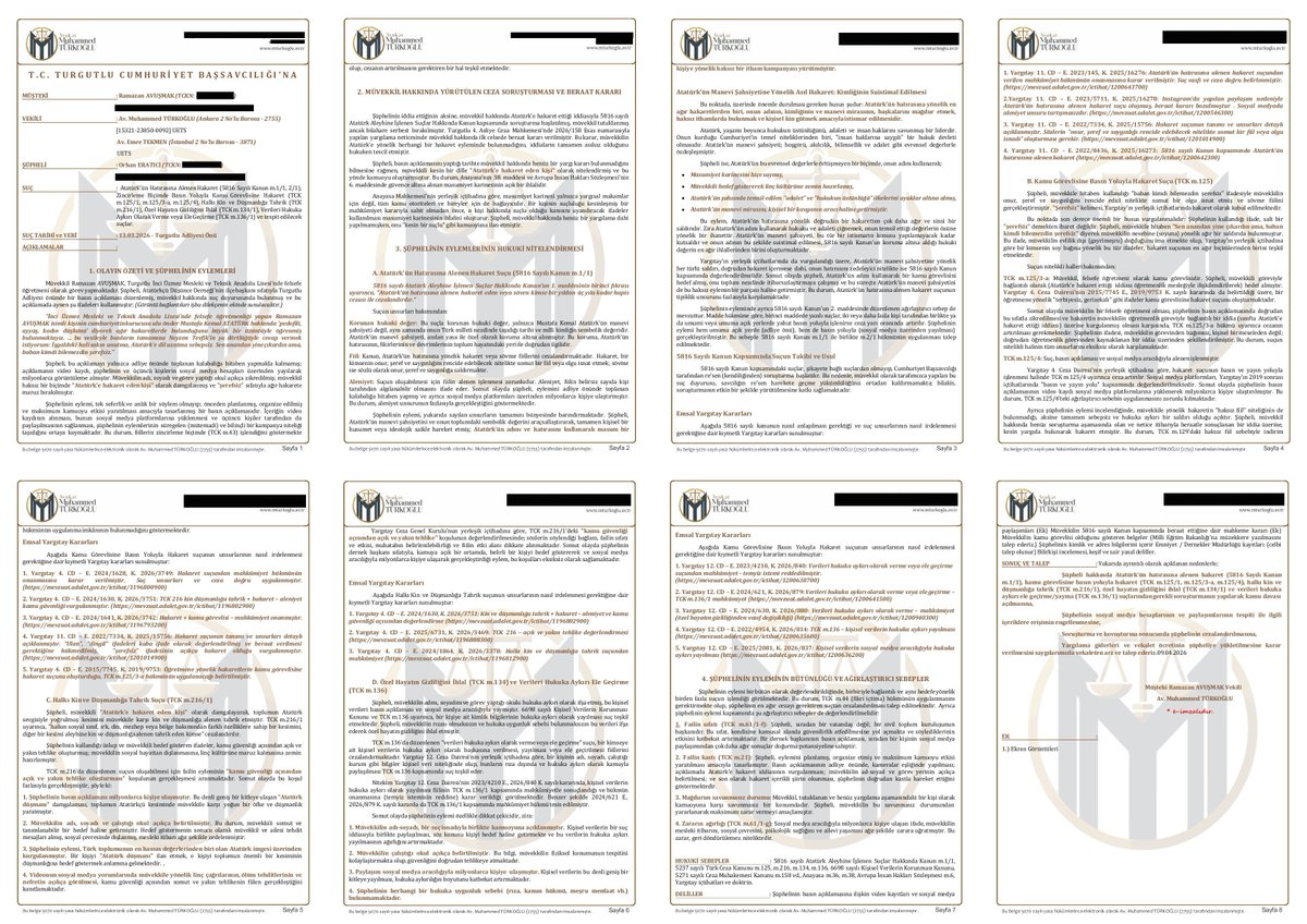 Av. Muhammed TÜRKOĞLU tweet media