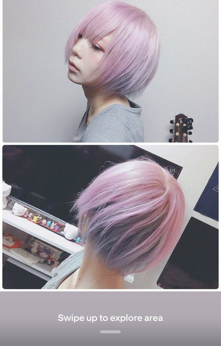 eriindesu's tweet image. first time seeing someones hair look similar to my sonas.. they look so close to him their twt is bknb_mew !!! im so inlove i was actually planning to dye my hair a similar color in june since its been on my mind (baby pink w baby blue peekabo and highlight) 😭😭