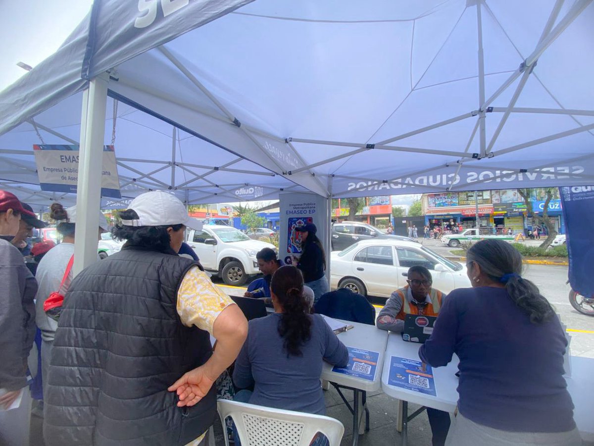 🚐#CerquitaDeTi | Hoy #𝑺𝒆𝒓𝑸𝒖𝒊𝒕𝒐 está en San Antonio de Pichincha, date prisa y solventa tus dudas sobre:
➡️Patente
➡️LUAE
➡️Trámites registrales, de catastro y gestión urbana
➡️Facturación y medidores
➡️Señalización

Con servicios oportunos #QuitoRenace