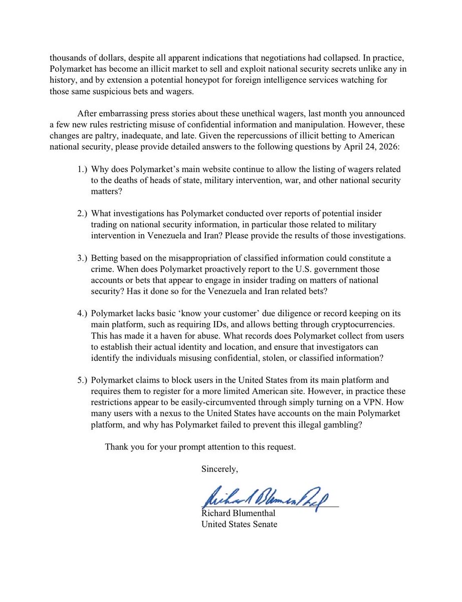Richard Blumenthal tweet media