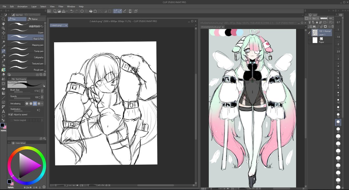 #sketch #WIP ㅤㅤㅤ 
Time for my second work of the year, this time it's a DTIYS entry 🌸