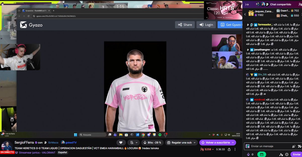 Team Heretics tweet media