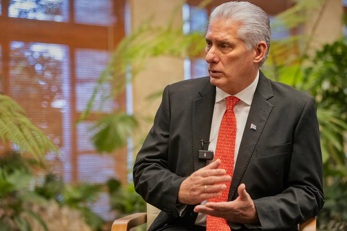 Mensaje del presidente de la República de Cuba 🇨🇺, Miguel Díaz-Canel Bermúdez en la Il Conferencia Internacional sobre Medidas Coercitivas Unilaterales, que tiene lugar en Ginebra los días 9 y 10 de abril.

#TumbaElBloqueo