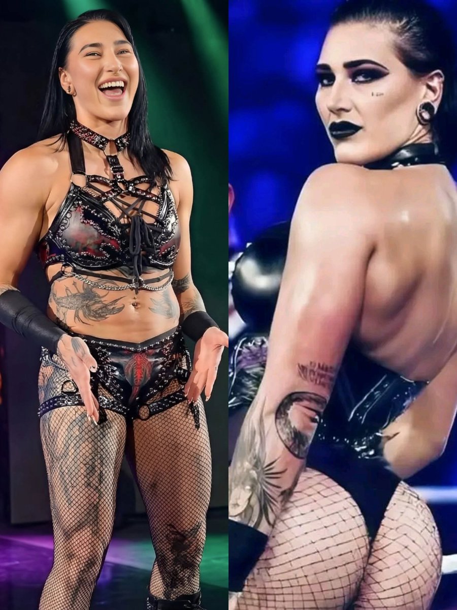 WWENewsUpdates2's tweet photo. Rhea Ripley 🖤🖤🖤🖤 https://t.co/iyBFGhx8Pa