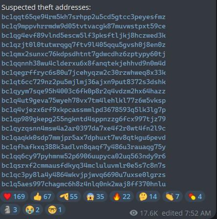 DarkWebInformer's tweet image. .@zachxbt was able to uncover the suspected theft addresses related to the Bitcoin Depot 8K that was filed yesterday.

The incident occurred on March 20–22, 2026, but BitcoinDepot didn't notice the missing funds until March 23, a three-day gap.

The company reported 50.9 BTC