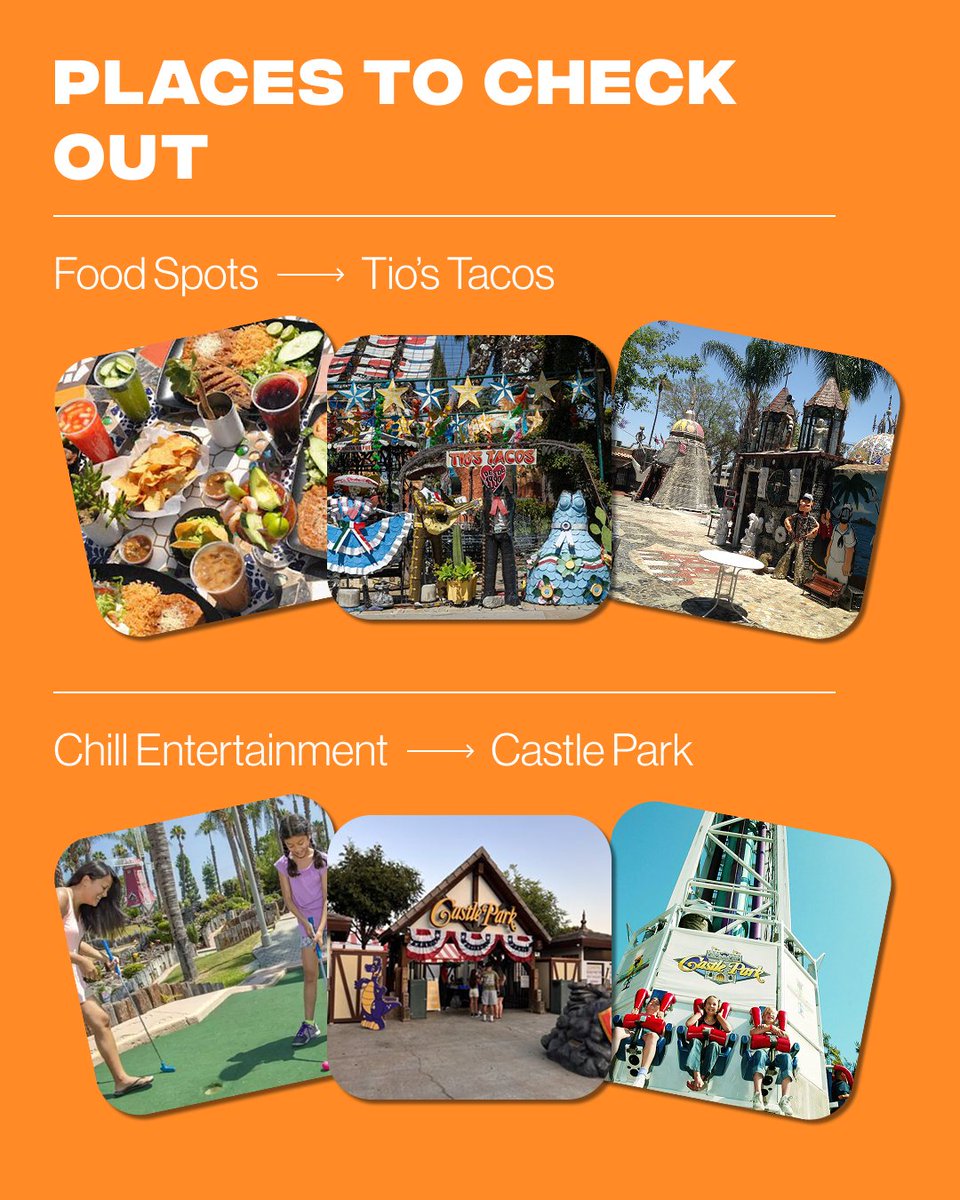 Spring Break is officially here! 🌴☀️

It’s time to close the laptops, put down the notebooks, and recharge. From April 13th to the 19th, the campus is all yours to miss while you go out and explore the best spots Riverside has to offer! 🐯✨