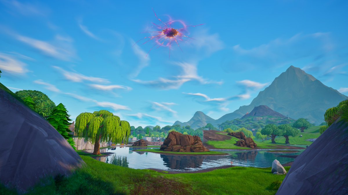 #Fortnite OG News Feed Update:

Disturbance Detected
Rifts are appearing across the OG Island, a sign that something–or someone– is coming. Keep your eyes to the sky on April 11 at 3:00 PM!