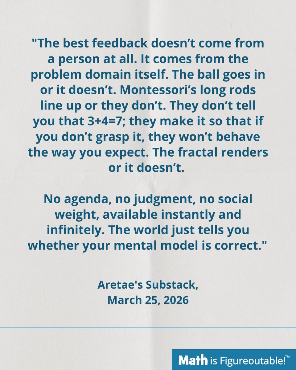 pwharris's tweet image. Number Club games are so cool. I don't recommend very many digital tools. This one rocks. Kids get natural feedback "did my move work or not" that helps them make their next move. Math-ing!

#MathIsFigureOutAble #MTBoS #ITeachMath #MathEd