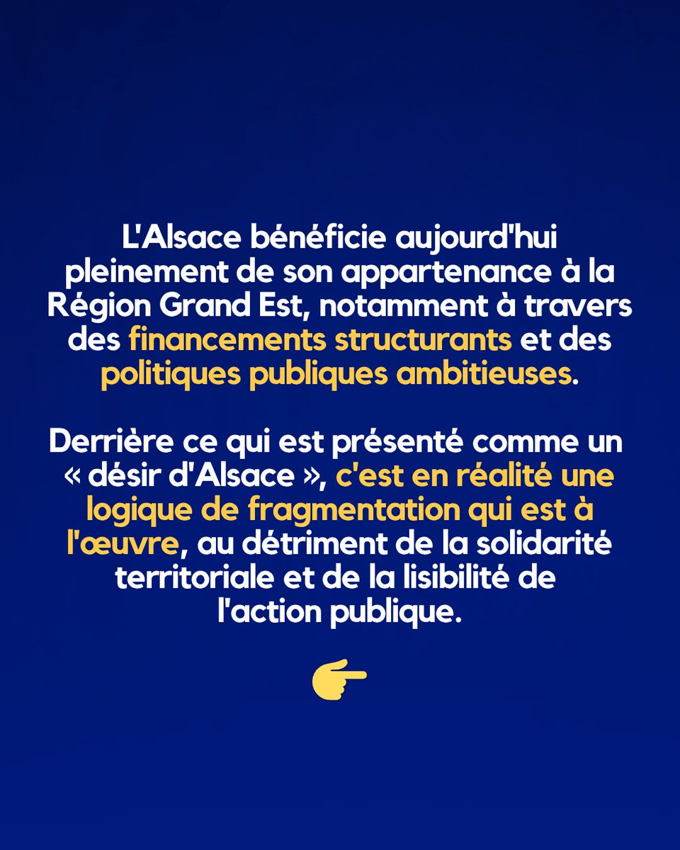 Majorité Grand Est tweet media