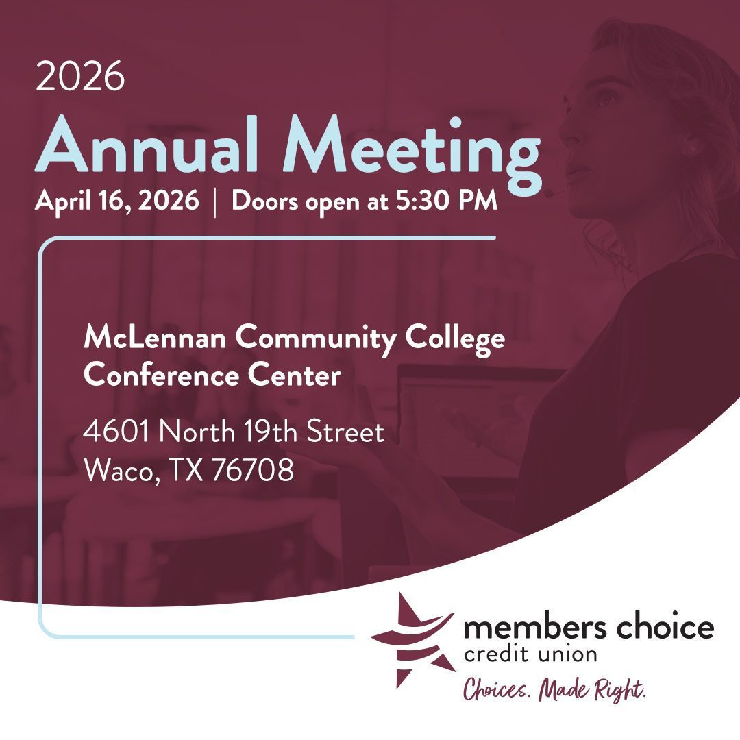 Members Choice FCU - Central Texas tweet media