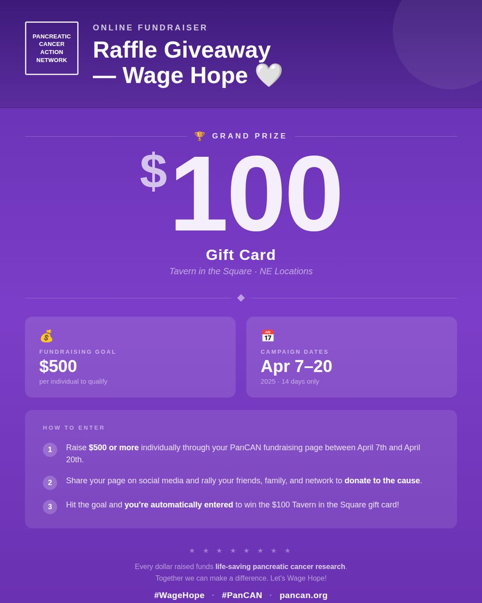 PanCAN Boston tweet media